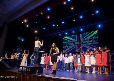 A group performance at Ann Perreau's Music School